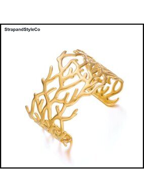 Chunky Hammered Cuff Bracelet Open Wide Bangle Statement Jewelry Gift